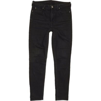 Lee High Rise Black Skinny Stretch Jeans High Waisted W29 L29