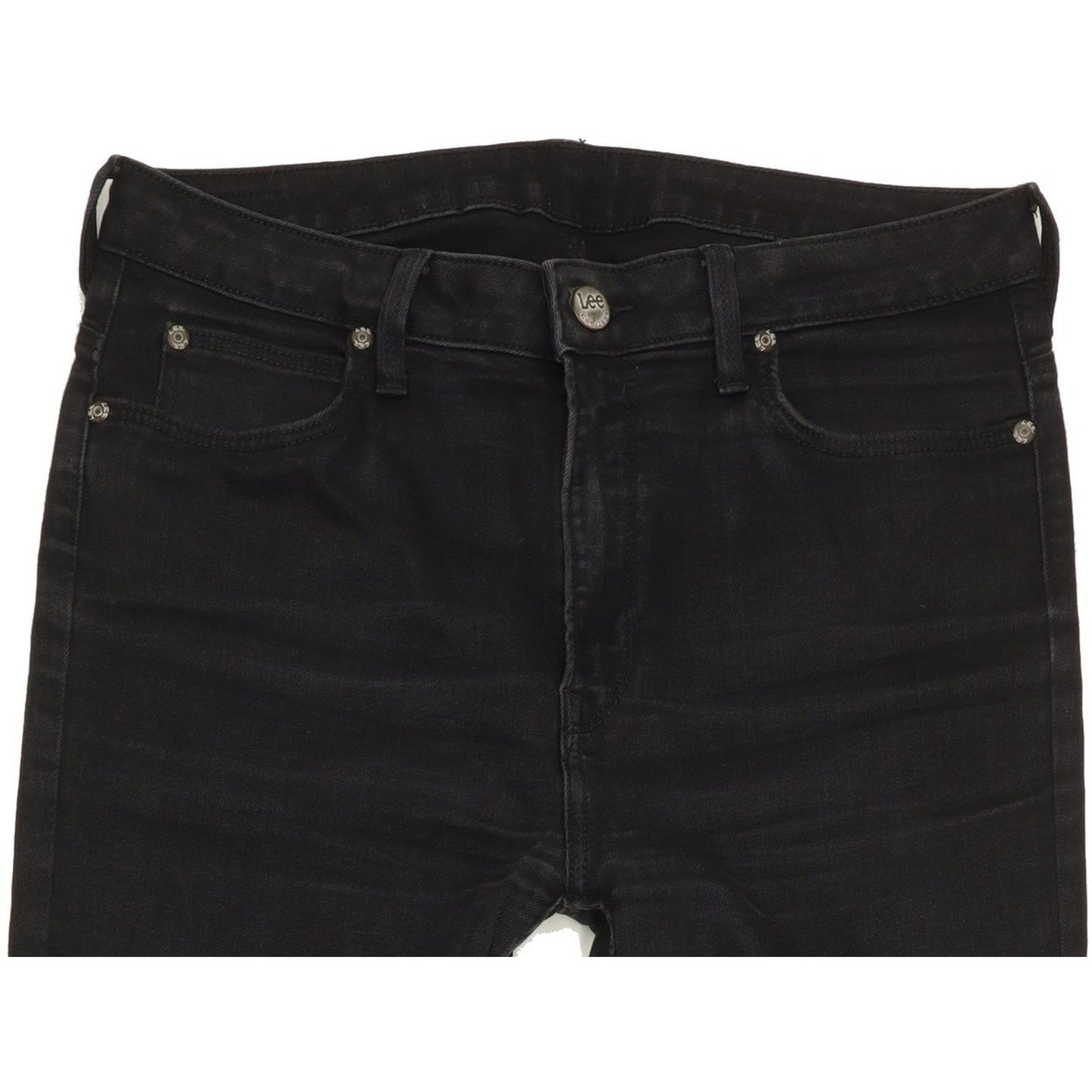 Lee High Rise Black Skinny Stretch Jeans High Waisted W29 L29