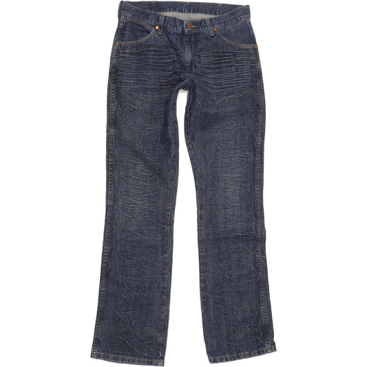 Wrangler Men Blue Straight Regular Jeans W31 L34