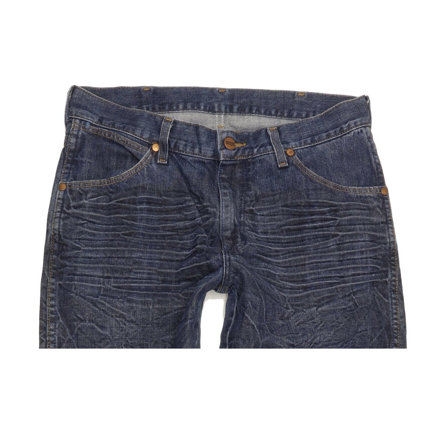 Wrangler Men Blue Straight Regular Jeans W31 L34