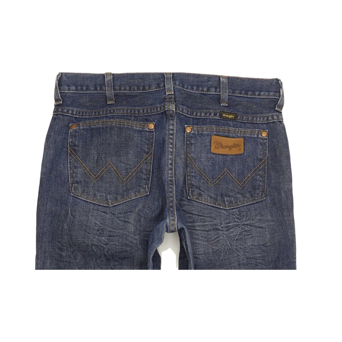 Wrangler Men Blue Straight Regular Jeans W31 L34