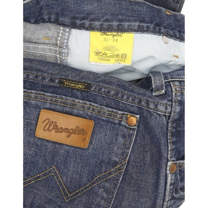 Wrangler Men Blue Straight Regular Jeans W31 L34