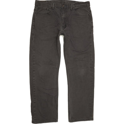 Levi's 505 Men Charcoal Straight Regular Jeans W38 L31