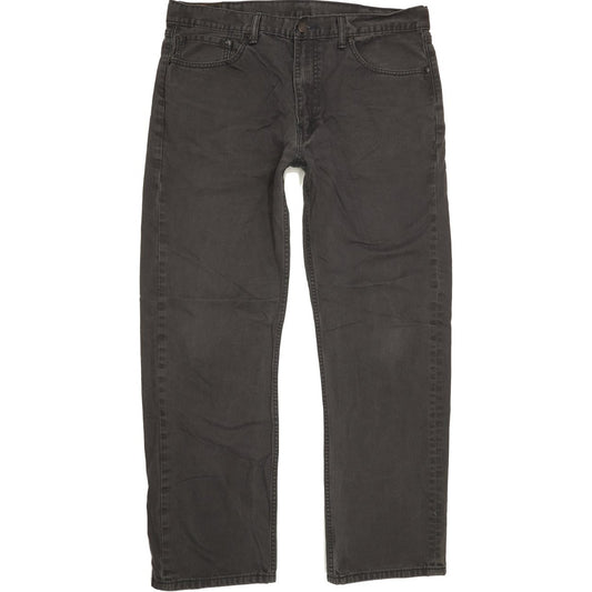Levi's 505 Men Charcoal Straight Regular Jeans W38 L31