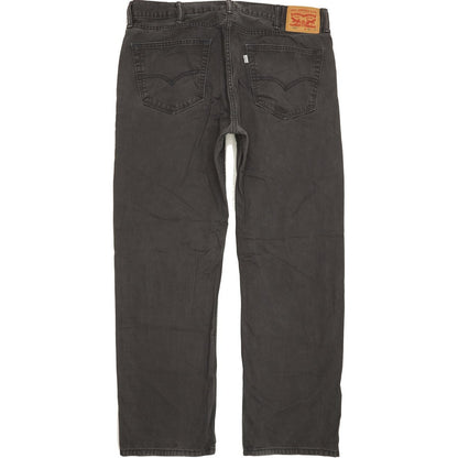 Levi's 505 Men Charcoal Straight Regular Jeans W38 L31