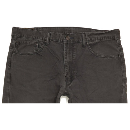Levi's 505 Men Charcoal Straight Regular Jeans W38 L31