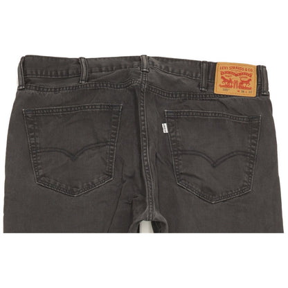Levi's 505 Men Charcoal Straight Regular Jeans W38 L31