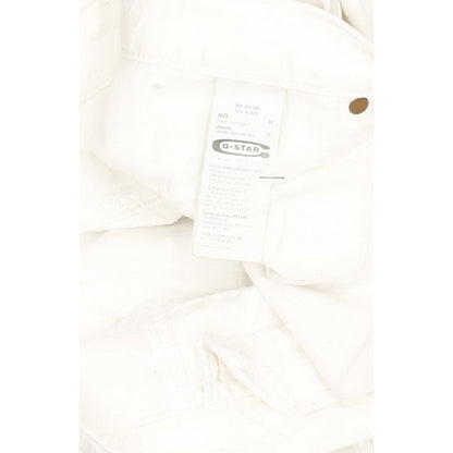 G-Star Spark Women White Straight Loose Jeans W31 L34