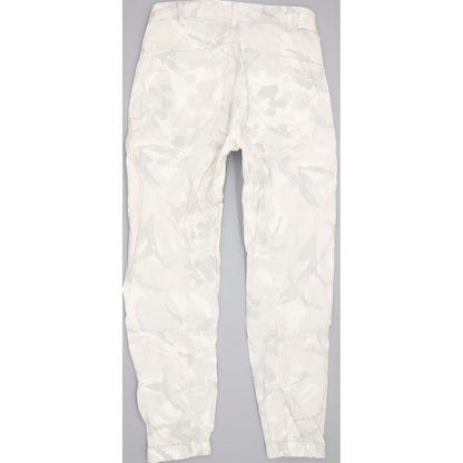 G-Star Army Zip Women Grey Tapered Loose Boyfriend Jeans W24 L34