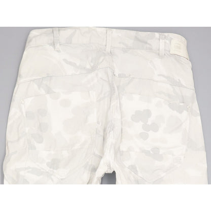 G-Star Army Zip Women Grey Tapered Loose Boyfriend Jeans W24 L34