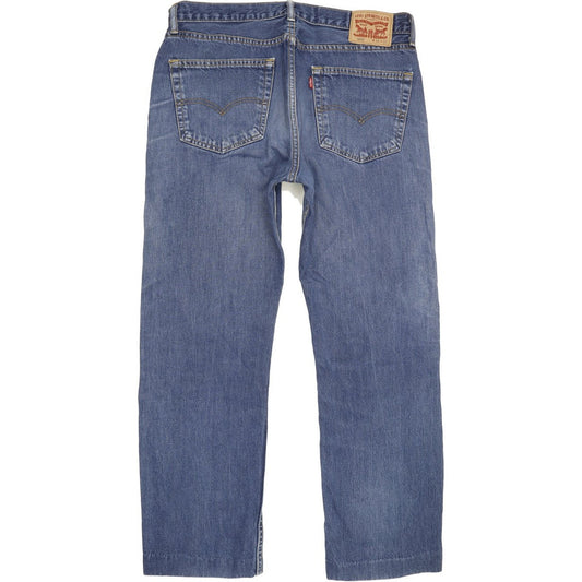 Levi's 505 Men Blue Straight Regular Jeans W36 L30