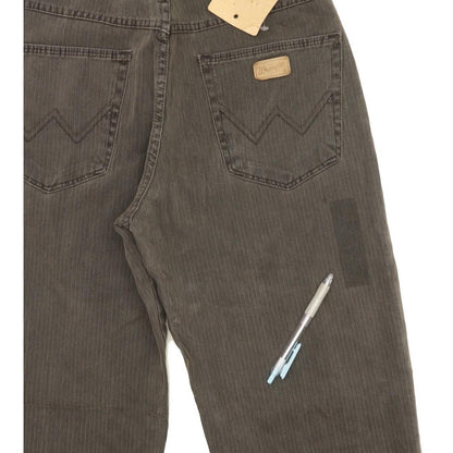 Wrangler Benton Men Grey Straight Regular Jeans W30 L32