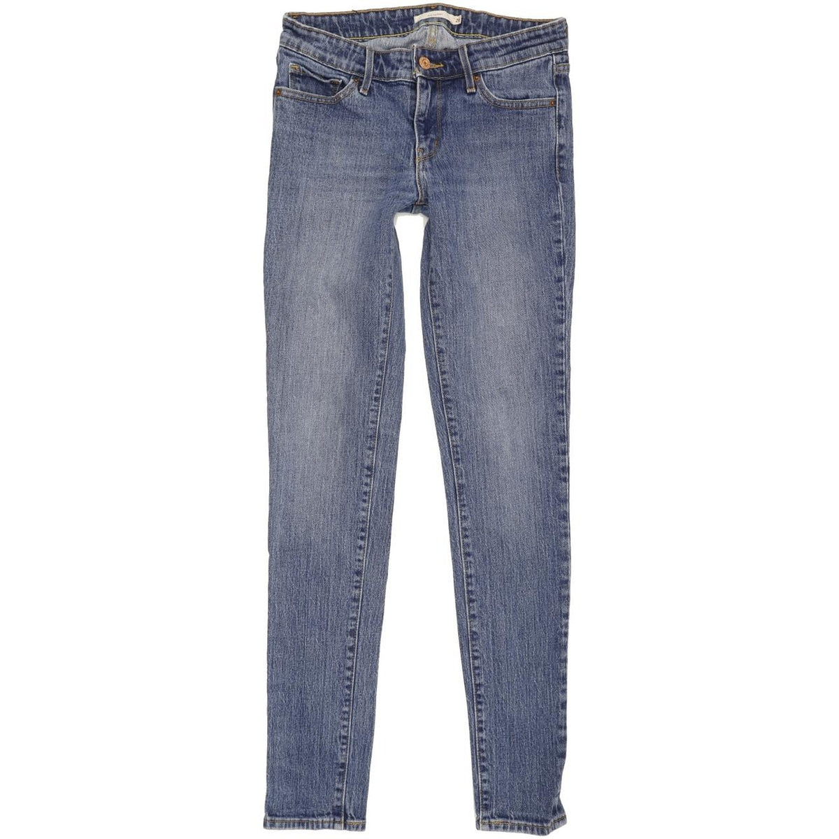 Levi's 711 Women Blue Skinny Slim Stretch Jeans W26 L31