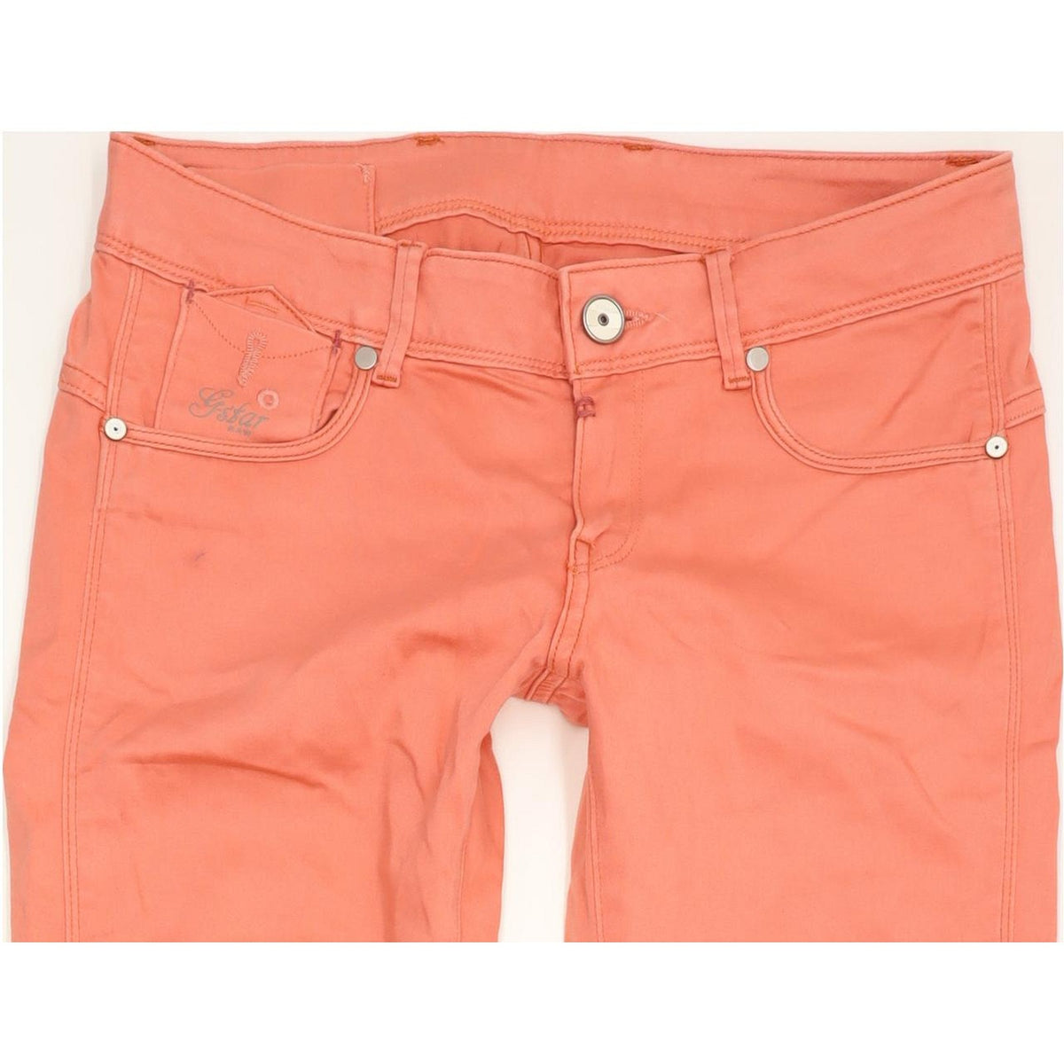 G-Star Refender Pink Women Skinny Slim Stretch Jeans W27 L32