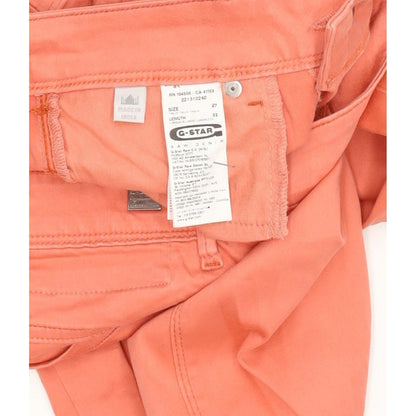 G-Star Refender Pink Women Skinny Slim Stretch Jeans W27 L32