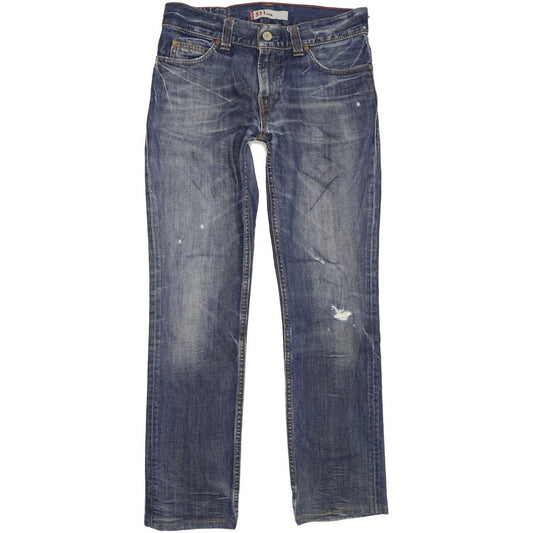 Levi's 511 Men Blue Straight Slim Jeans W33 L31