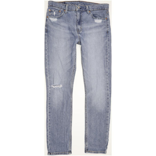 Levi's 510 Men Blue Skinny Slim Stretch Jeans W33 L31
