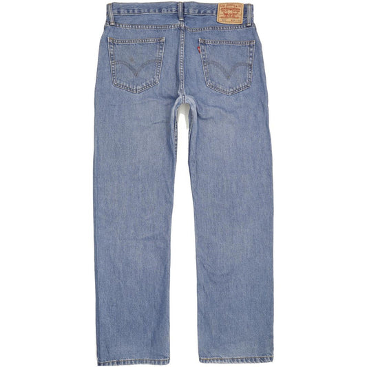 Levi's 505 Men Blue Straight Regular Jeans W36 L32