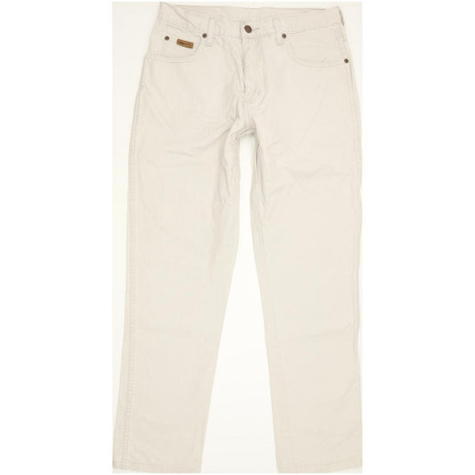 Wrangler Texas Men Beige Straight Regular Jeans W31 L29
