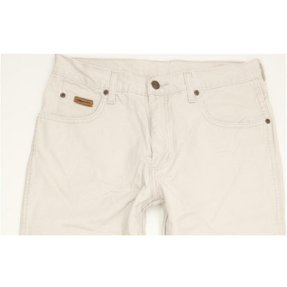 Wrangler Texas Men Beige Straight Regular Jeans W31 L29