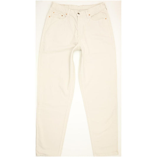 Levi's 626 Men Beige Tapered Relaxed Jeans W35 L33