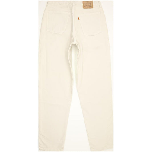 Levi's 626 Men Beige Tapered Relaxed Jeans W35 L33