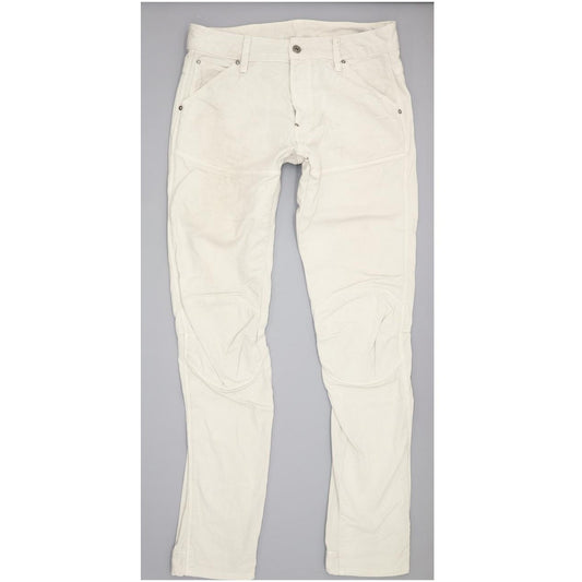 G-Star 5620 3D Men Beige Straight Slim Jeans W31 L34