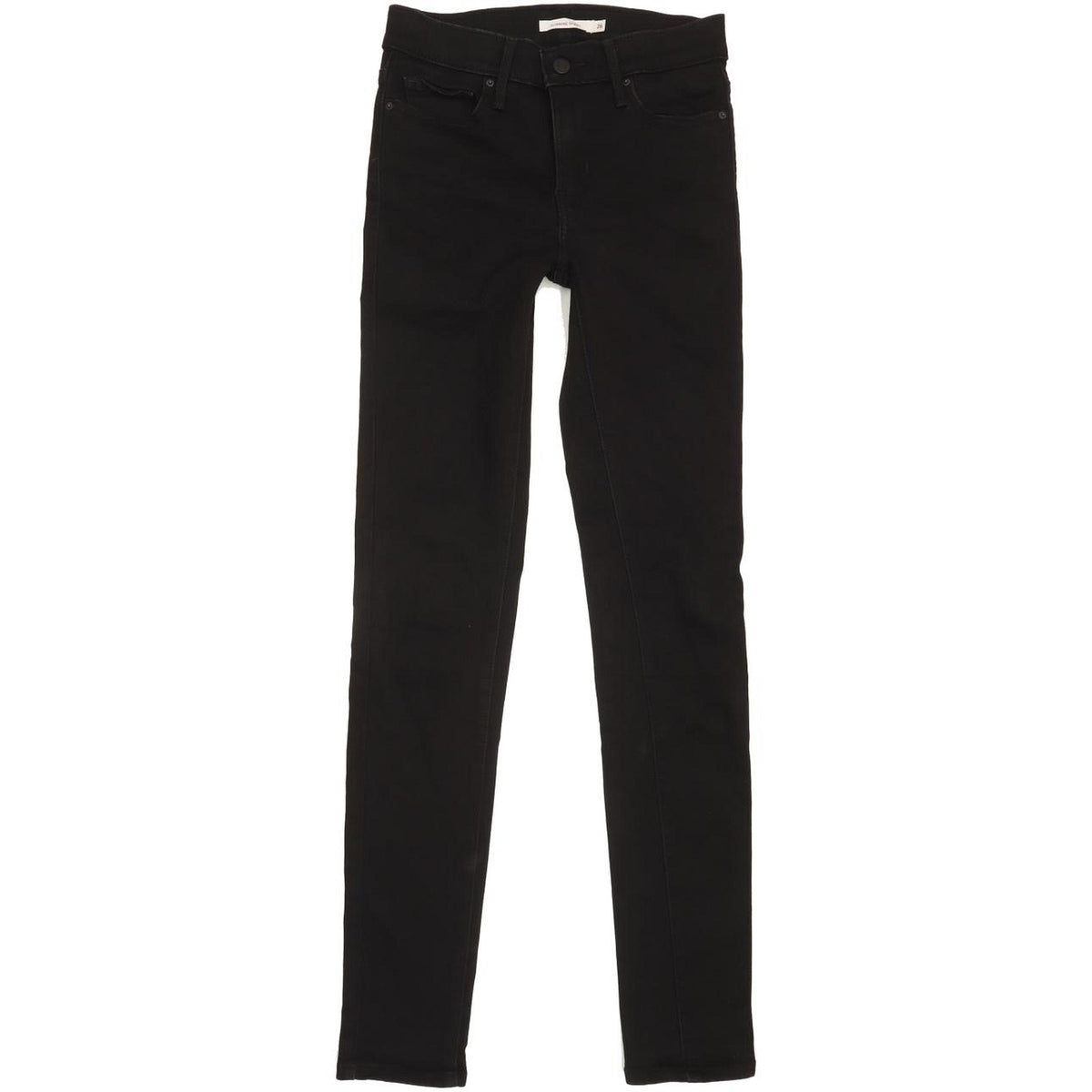 Levi's Slimming Women Black Skinny Slim Stretch Jeans W26 L31