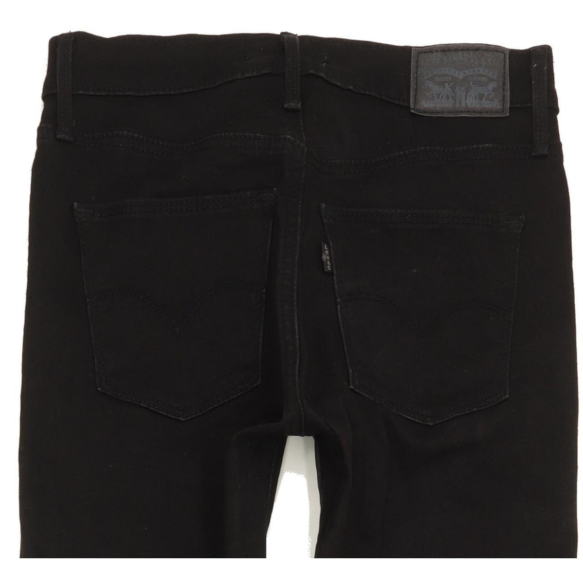 Levi's Slimming Women Black Skinny Slim Stretch Jeans W26 L31