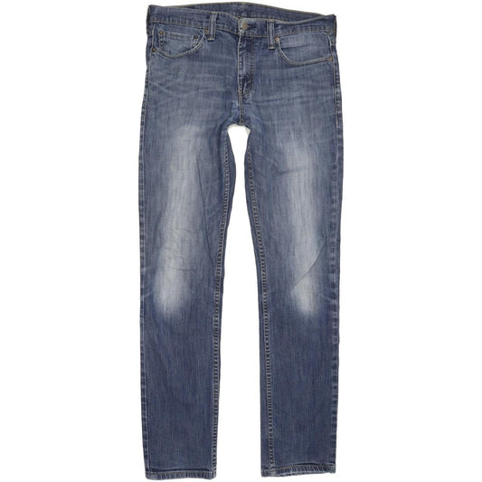 Levi's 511 Men Blue Straight Slim Jeans W33 L33