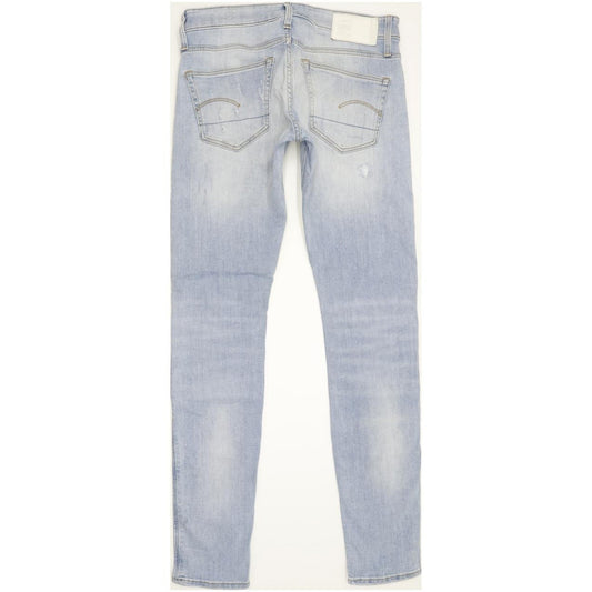 G-Star 3301 Deconstructed Men Blue Skinny Slim Stretch Jeans W30 L33