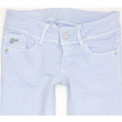 G-Star Lynn Women Blue Skinny Slim Stretch Jeans W31 L31