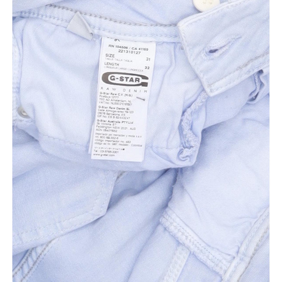 G-Star Lynn Women Blue Skinny Slim Stretch Jeans W31 L31