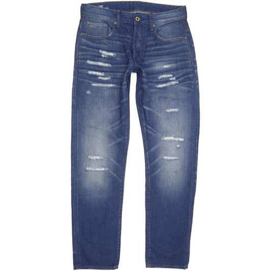 G-Star 3301 Men Blue Tapered Regular Jeans W31 L31