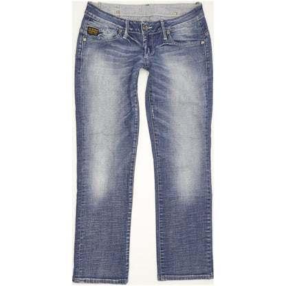 G-Star Midge Women Blue Straight Slim Stretch Jeans W31 L28