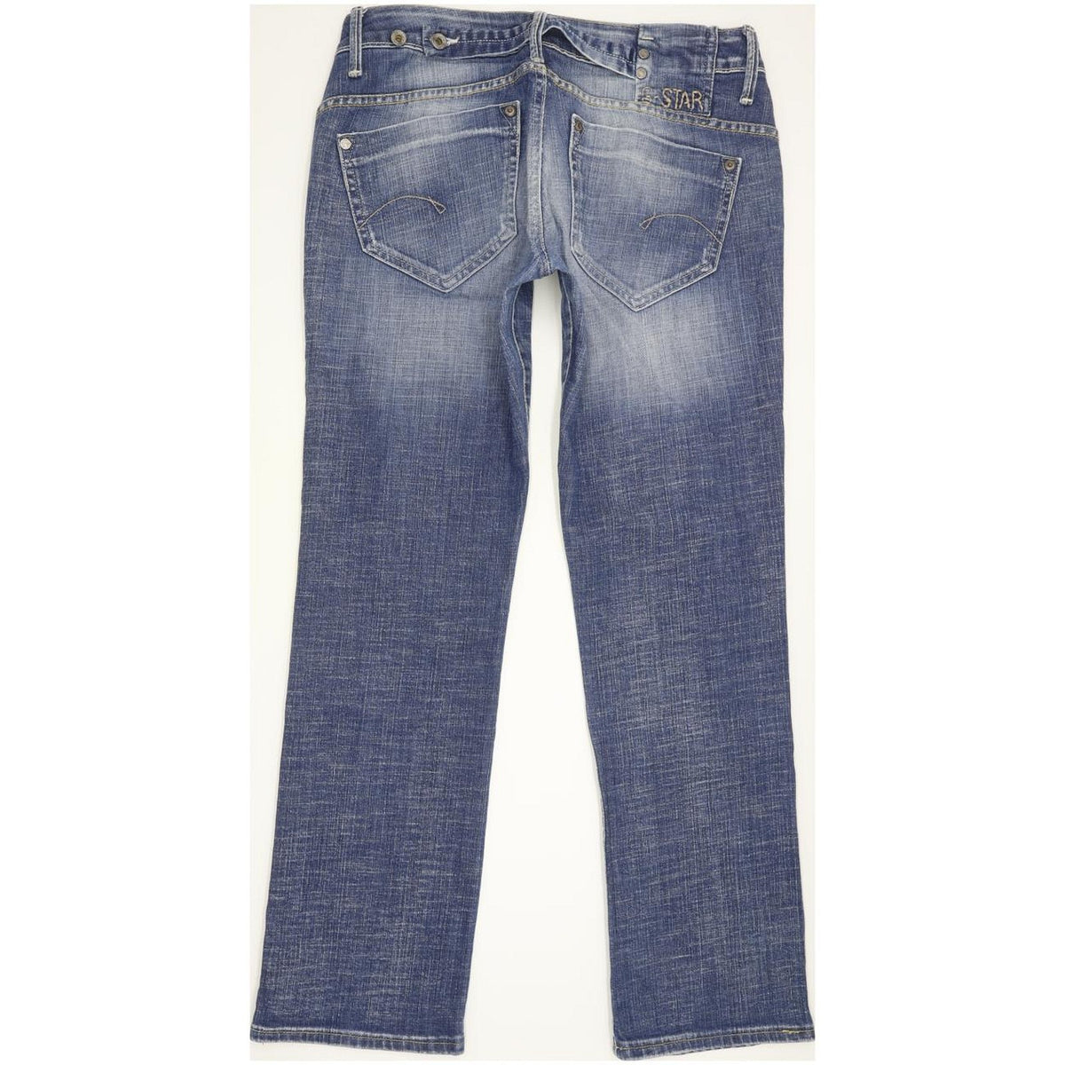 G-Star Midge Women Blue Straight Slim Stretch Jeans W31 L28