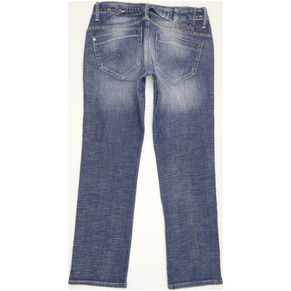 G-Star Midge Women Blue Straight Slim Stretch Jeans W31 L28