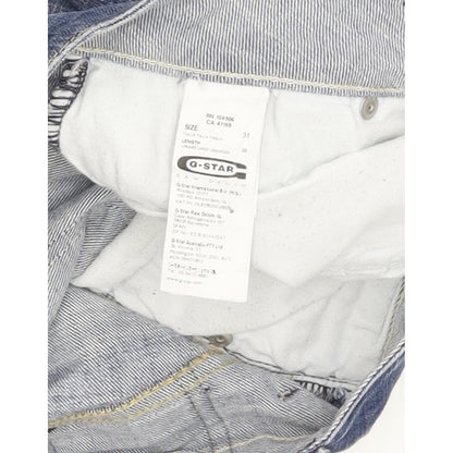 G-Star Midge Women Blue Straight Slim Stretch Jeans W31 L28