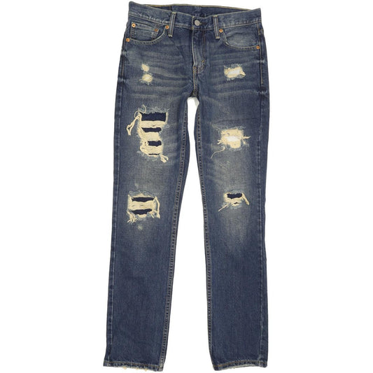Levi's 511 Men Blue Straight Slim Jeans W30 L31