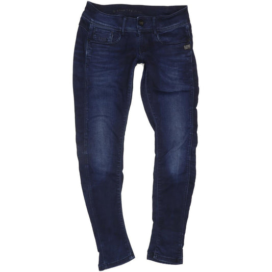 G-Star Women Navy Skinny Slim Stretch Jeans W30 L31