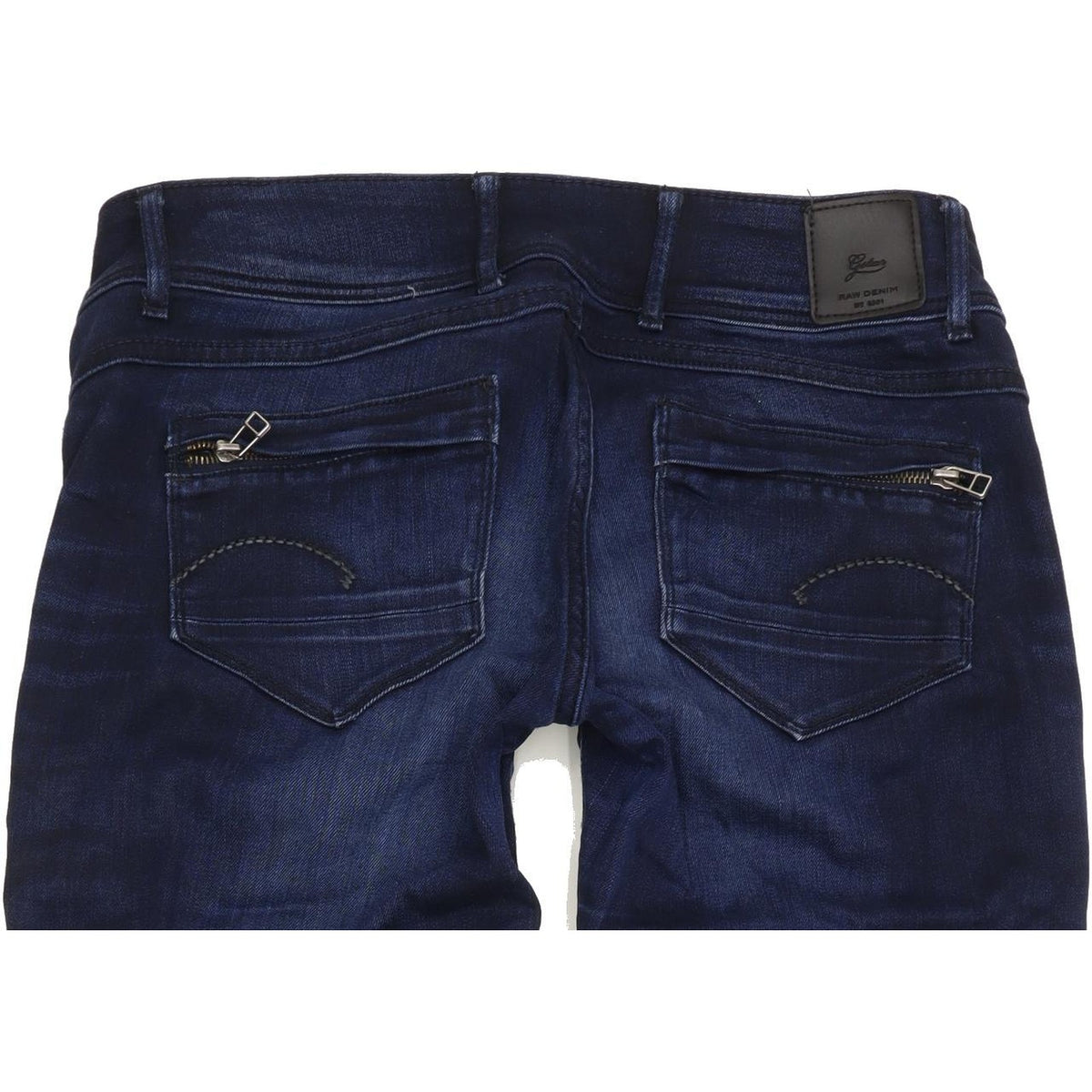 G-Star Women Navy Skinny Slim Stretch Jeans W30 L31