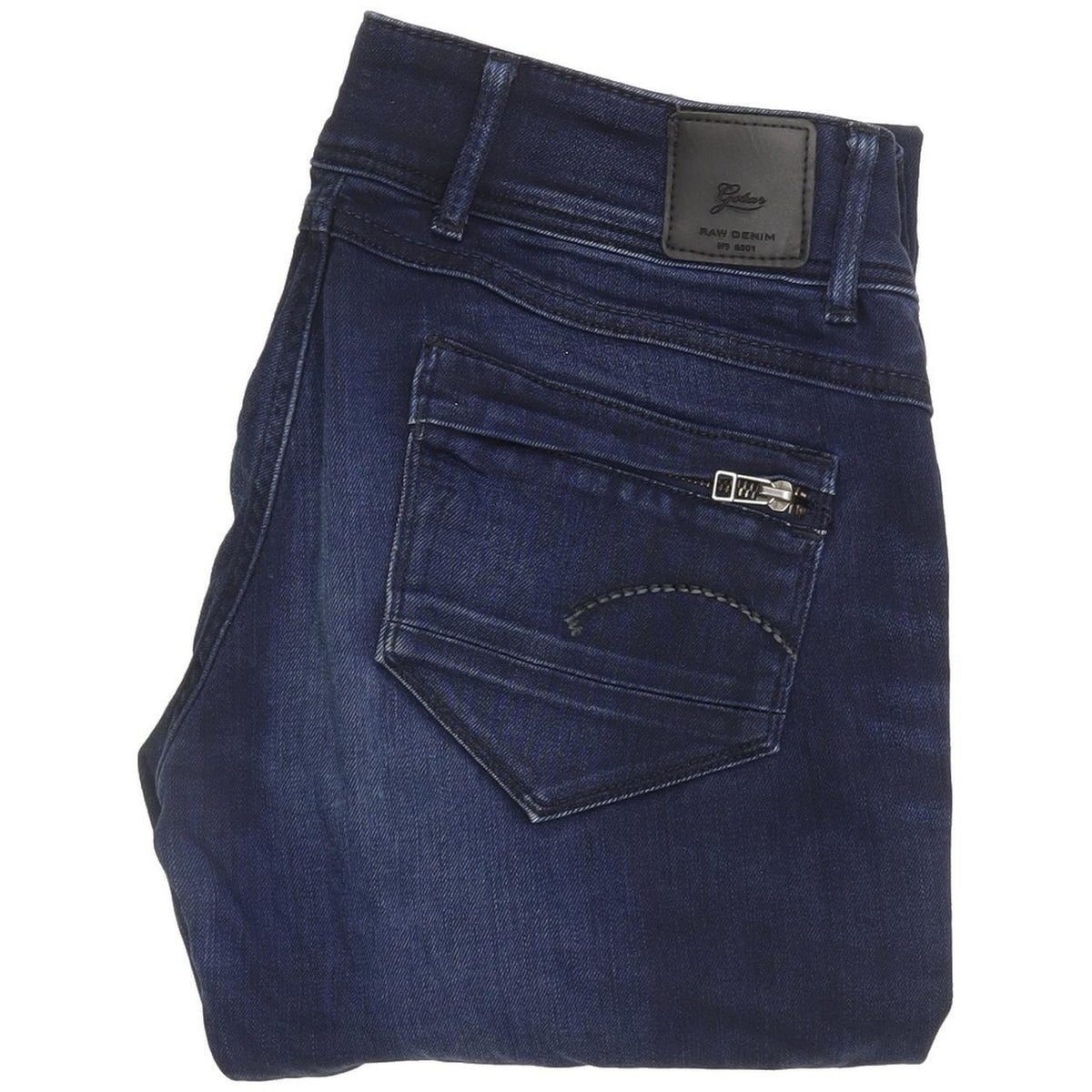 G-Star Women Navy Skinny Slim Stretch Jeans W30 L31