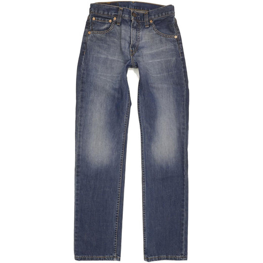 Levi's 505 Blue Straight Regular Jeans W27 L31