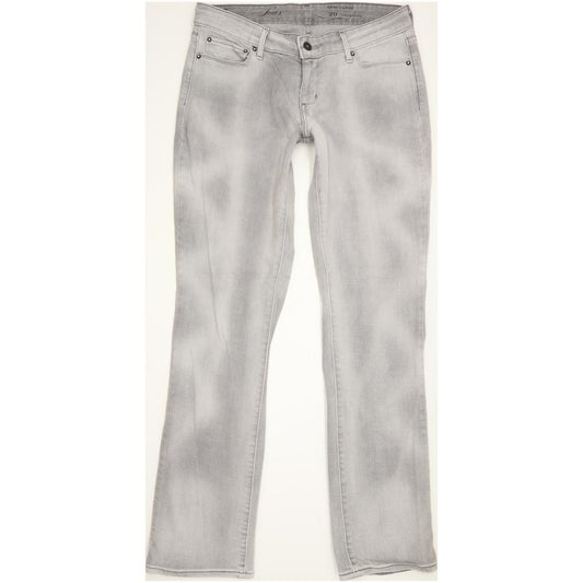 Levi's Demi Curve Women Grey Straight Slim Stretch Jeans W29 L32