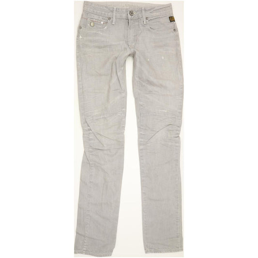 G-Star Frontier Jack Women Grey Straight Regular Jeans W27 L32