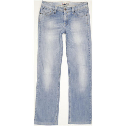 Levi's 627 Women Blue Straight Regular Stretch Jeans W30 L31