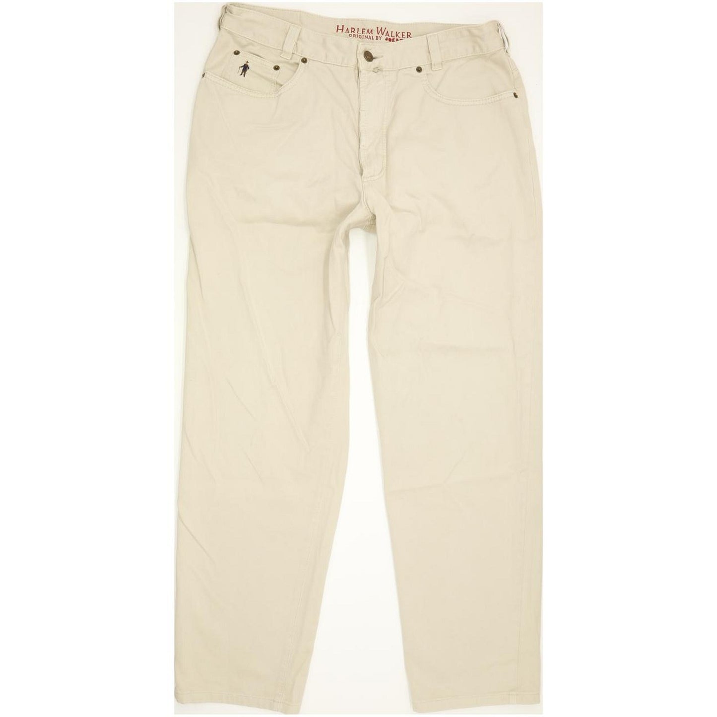 Joker Harlem Walker Men Beige Straight Regular Jeans W35 L30