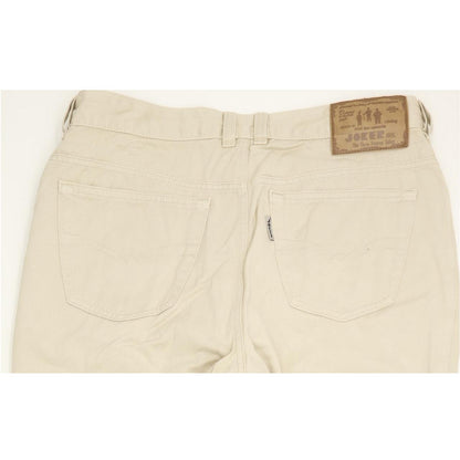 Joker Harlem Walker Men Beige Straight Regular Jeans W35 L30