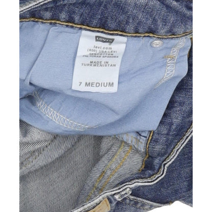 Levi's 524 Women Blue Straight Slim Stretch Jeans W30 L32