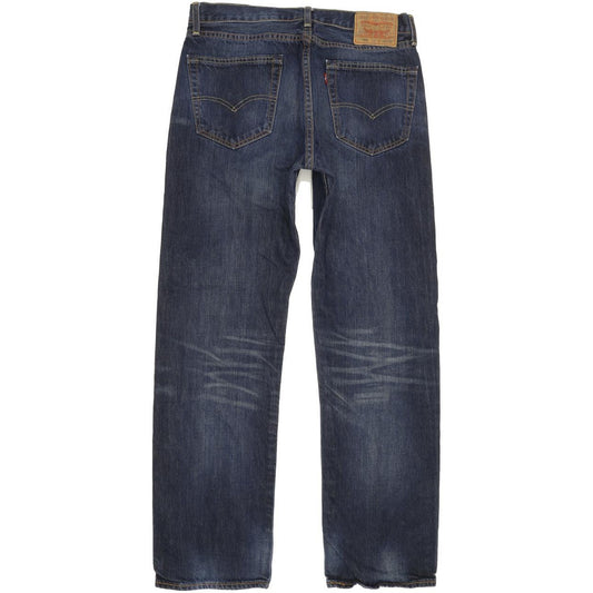 Levi's 505 Men Blue Straight Regular Jeans W33 L31